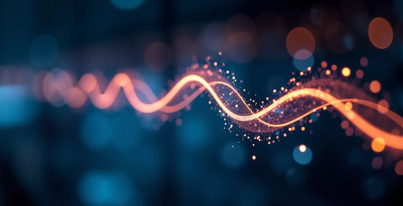 Graphique en relief tridimensionnel montrant les variations de consommation électrique sur 24h